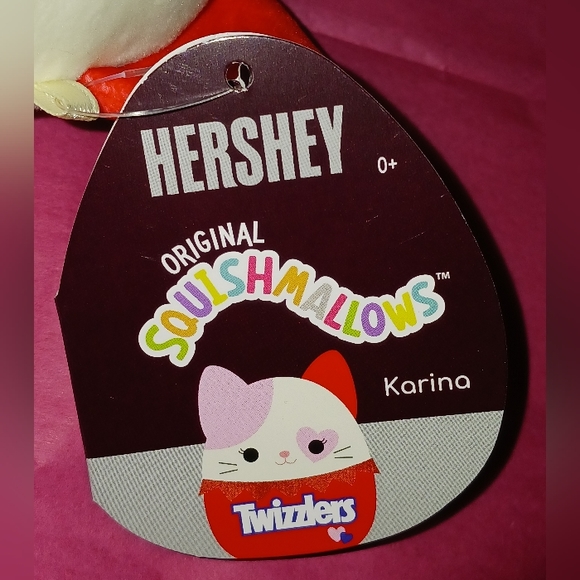 Karina Cat Twizzlers 6" Squishmallow Hershey - Picture 2 of 15